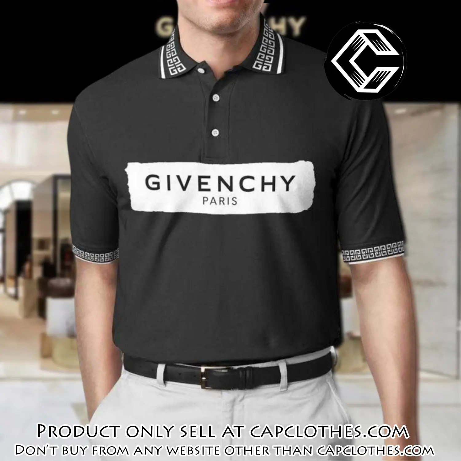 Givenchy premium polo shirt  luxury polo shirt for men pls515 cc0021524